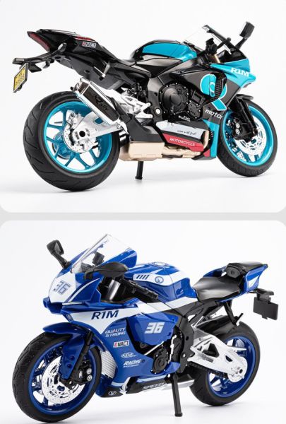 1/9 大型燈光 山葉 R1M 高仿真 重機 摩托車 重機模型 