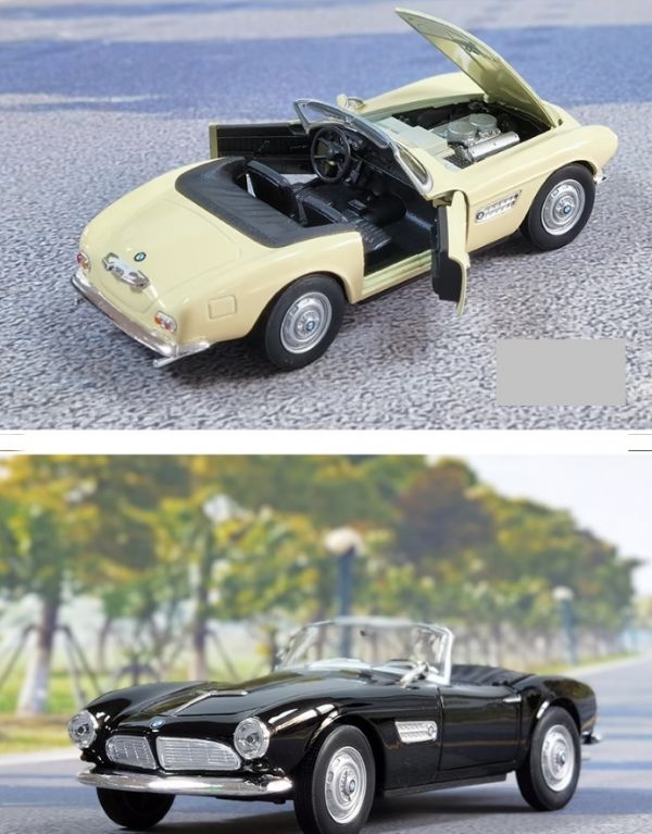1/24 Welly 威利 BMW 507 正版授權 1：24 合金車 