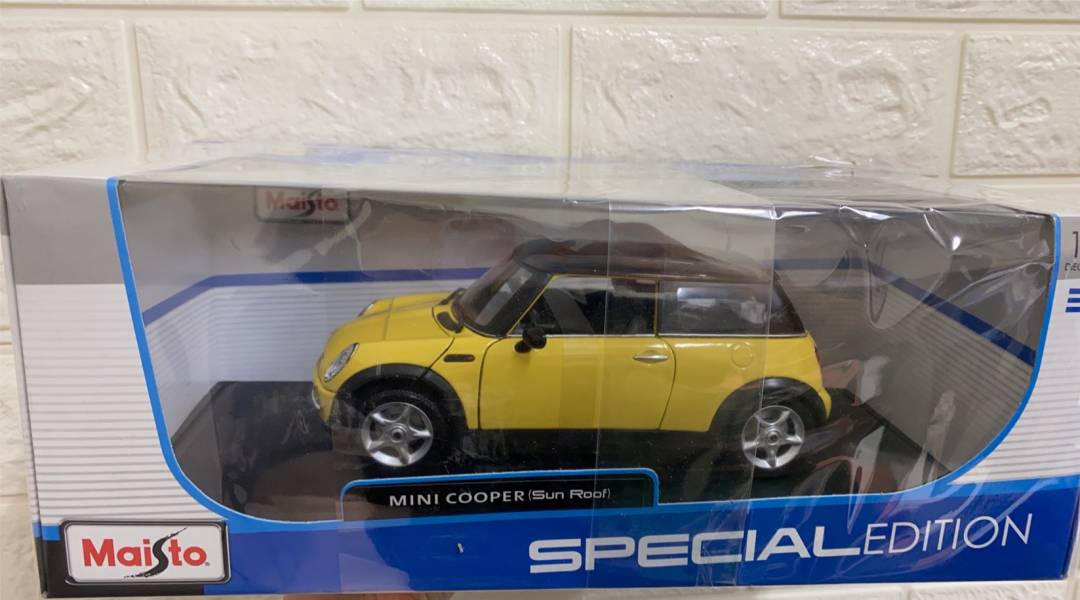 1/18 美馳圖 MINI COOPER 正版授權 合金車 