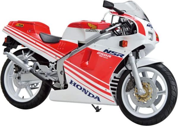 日本 青島 本田 MC18 NSR250R '88 重機模型 組裝模型 