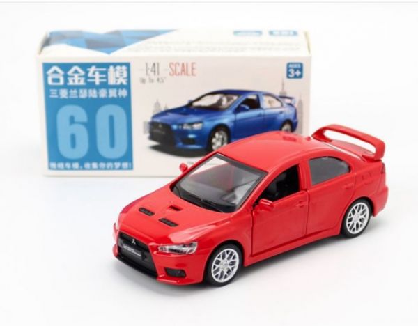 彩珀 三菱 EVO 賽車 1/43 1:44 1:41 #60 N28 