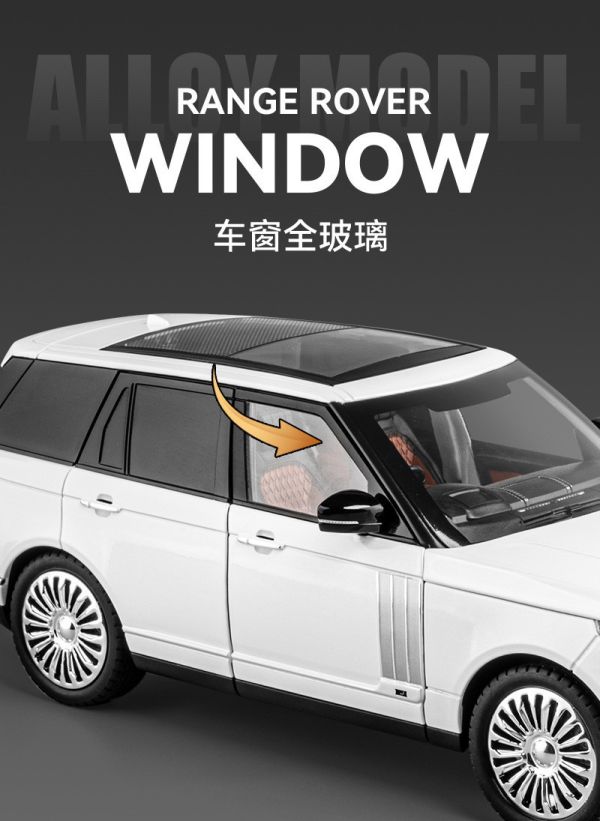 1/18 授權 路虎 攬勝 Range Rover 1:18 合金車 