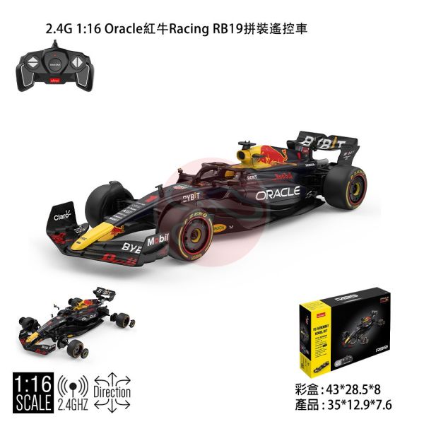 F1 紅牛 RB19 組裝遙控車 組裝車 遙控車 1/16 