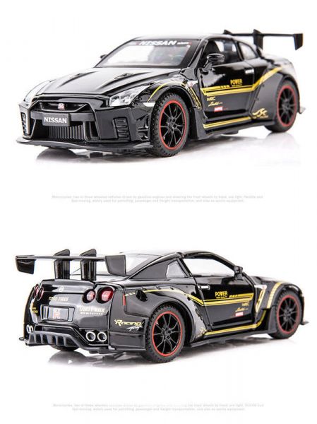 1:32 東瀛戰神 GTR R35 重裝版 1/32 合金車 