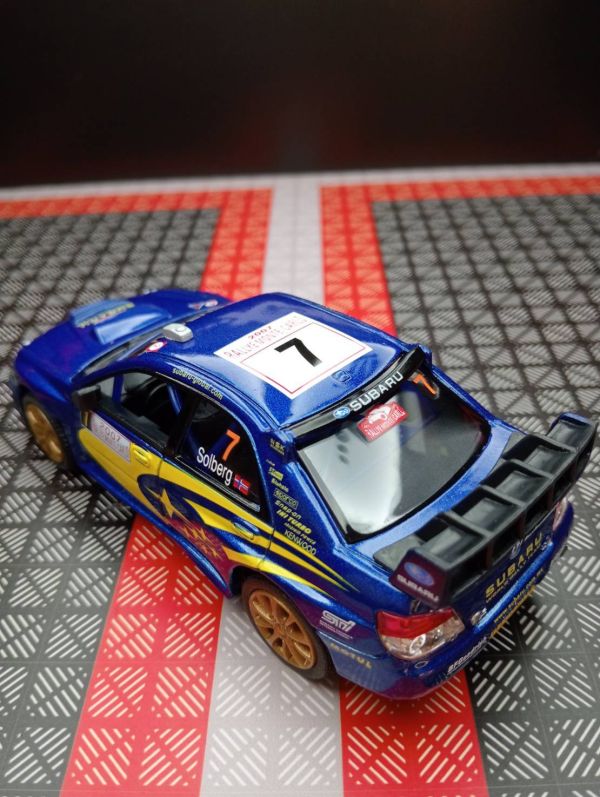 1/36 SUBARU 速霸陸 WRX 硬皮鯊 拉力版 WRC 1/36 