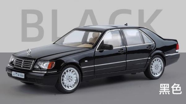 1/24 賓士 BENZ 大水牛 S320 W140 1:24 合金車 模型車 