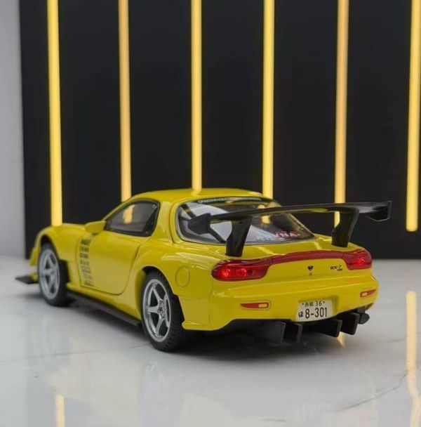 1/32 馬自達 RX7 FD3S 頭文字D 高橋啟介 MAZDA RX-7 1:32 迴力車 合金車 