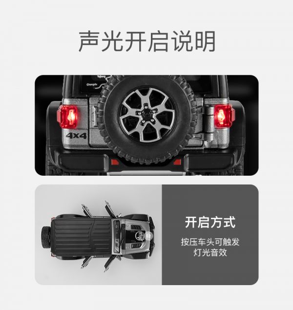 1/22 1:22 吉普 JEEP 越野車 高仿真 合金車 
