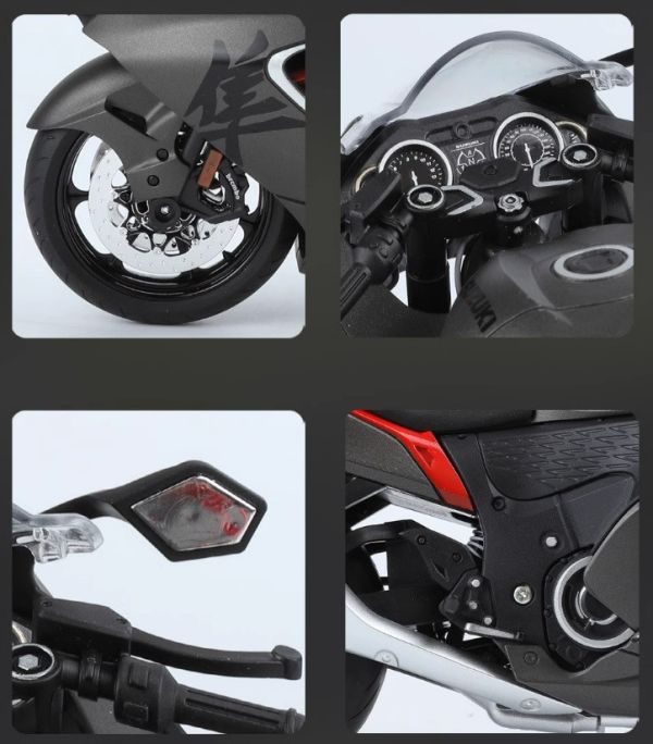 1:9 鈴木 GSX 1300R 隼 1/9 模型車 