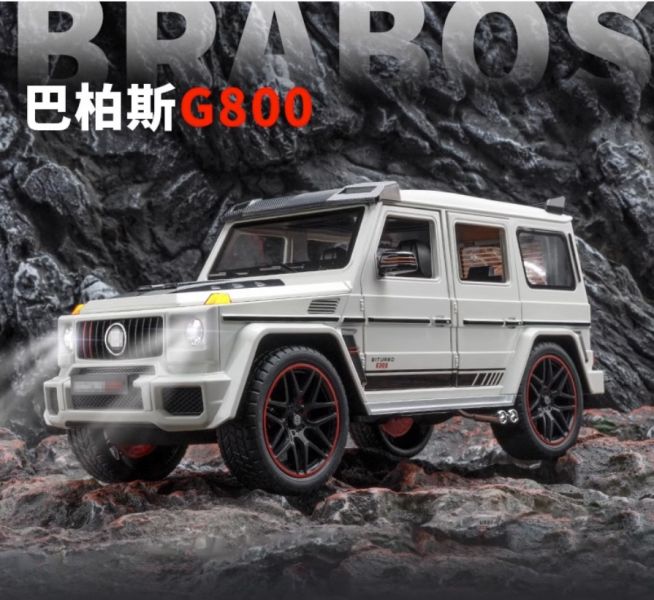 1/18 大型 賓士 巴博斯G800 合金車 1:18 大G 