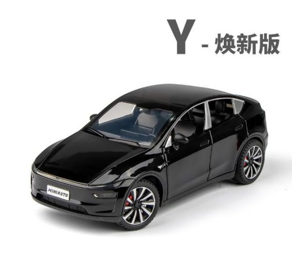 1:24 特斯拉 煥新Y 新Y合金車 1/24 