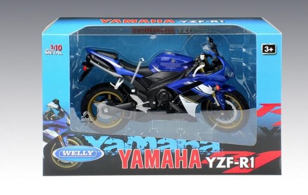 1/10 威利 山葉 YAMAHA R1 重機 重機模型 