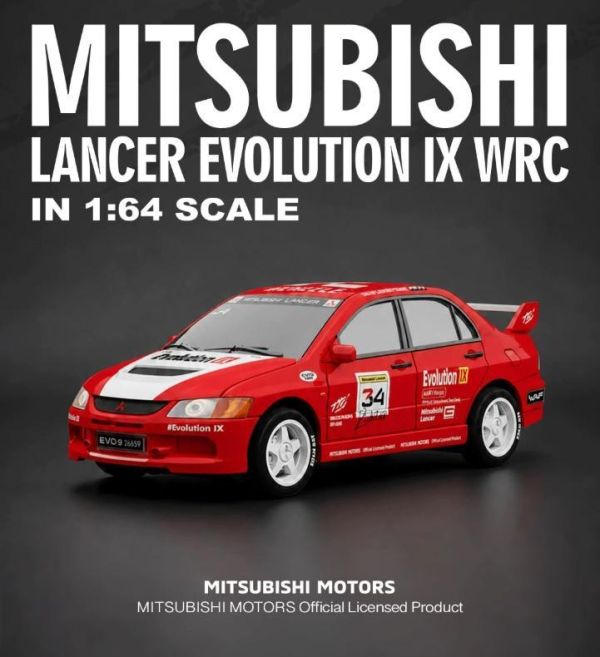 1:64 三菱 lancer EVO 遙控車 