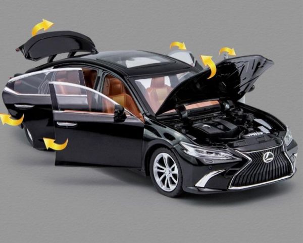 1:24 LEXUS ES300 模型車 合金車 