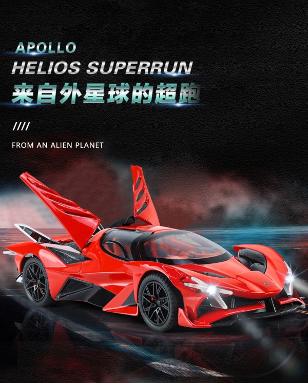 1/24 阿波羅 EVO 合金車 1:24 模型車 超跑 