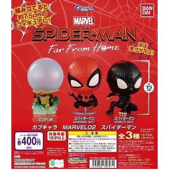日版 扭蛋 轉蛋 蜘蛛人 環保扭蛋 MARVEL蜘蛛人造型轉蛋02  