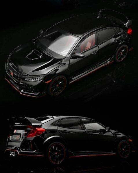 1:18 本田 喜美 TYPE R 合金車 1/18 