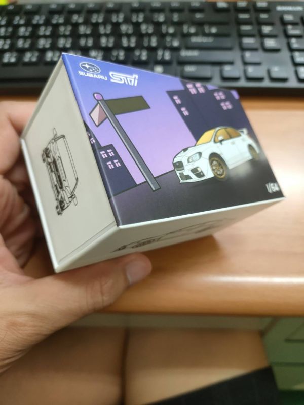 1:64 JK 1/64 SUBARU 硬皮鯊 WRX STI 