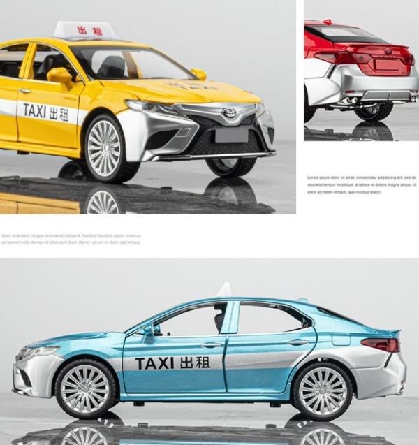1/24 豐田 Camry 計程車 合金車 