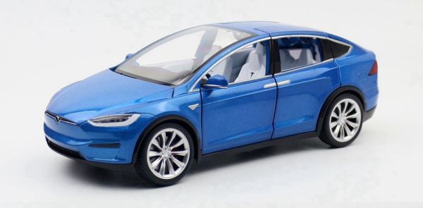 1:24 新款 特斯拉 X 合金車 