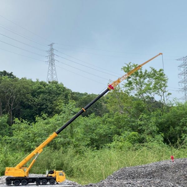 CDW 1:55 1/55 吊車 起重機 工程車 合金模型 