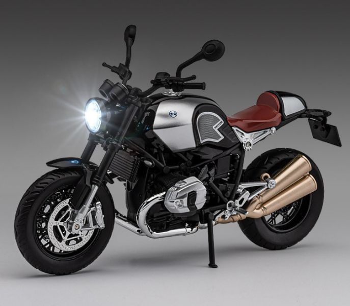 1/12 仿真 聲光版 BMW R 719 重機模型 