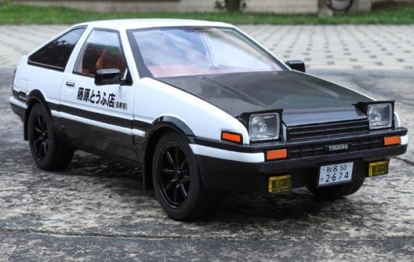 1:18 仿真 頭文字D AE86 1/18 合金車 