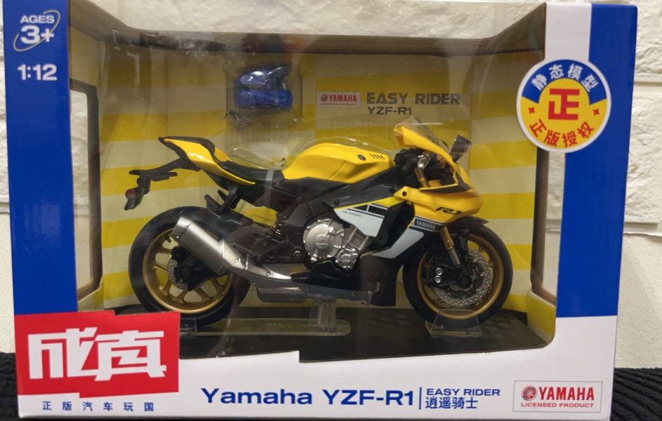 1/12 YAMAHA R1 山葉 彩珀 重機 摩托車 種機型 