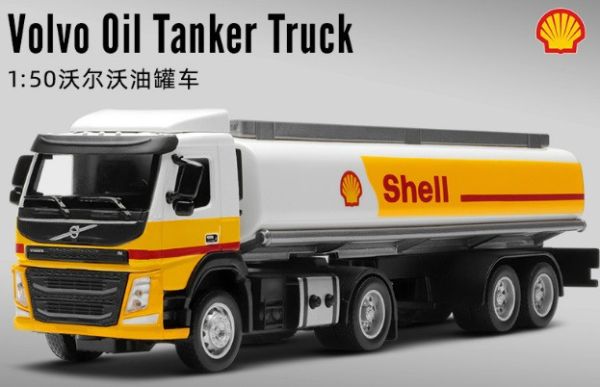 VOLVO 1:50 拖車 貨櫃車 油罐車 合金車 