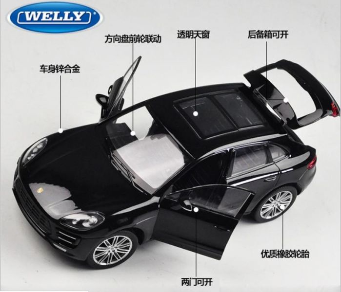 保時捷 MACAN 1/24 合金車 