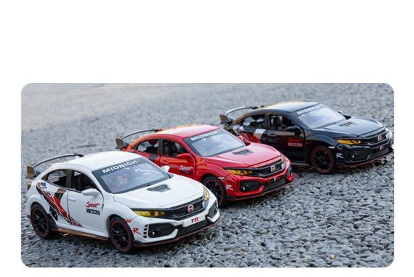 1:32 HONDA 喜美 CIVIC TYPE R 限定版 1/32 合金車 
