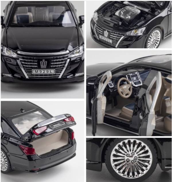 1/24 豐田 TOYOTA 皇冠 合金車 