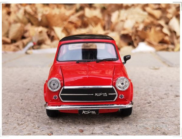 Welly 威利 正版授權 1：24 MINI COOPER 1300 合金車 