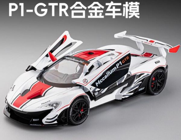 1/22 麥拉倫 P1 GTR 1:22 合金車 模型車 同 1/24 1:24 