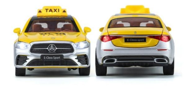 1:24 仿真 賓士 E300 計程車 1/24 