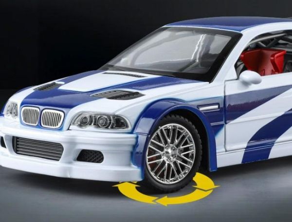 1:24 BMW E46 M3 GTR 合金車 1/24 