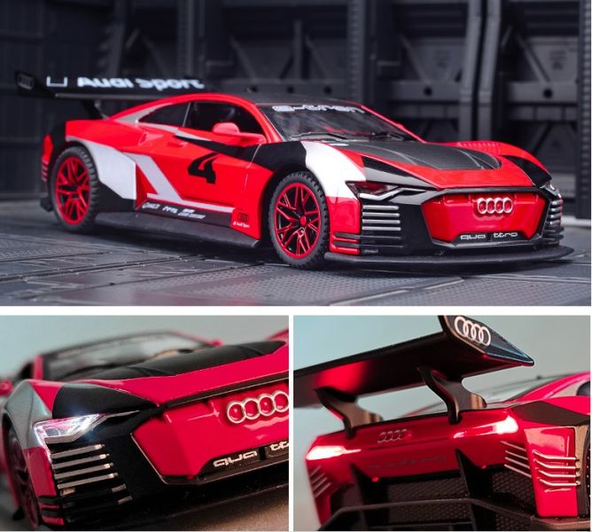 1:32 奧迪 E-TRON 重裝 遊戲賽車 AUDI 