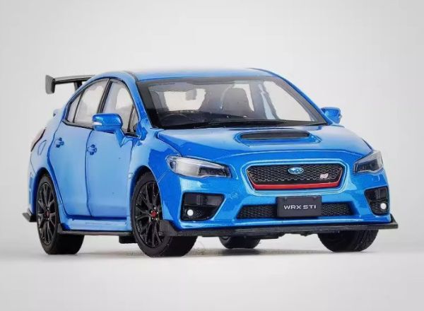 1/32 SUBARU WRX STI 硬皮鯊 藍色 