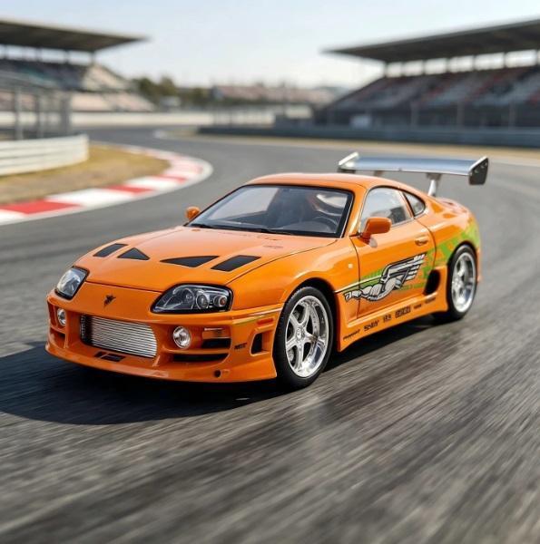 1/24 toyota 牛魔王 A80 Supra 1:24 合金車 