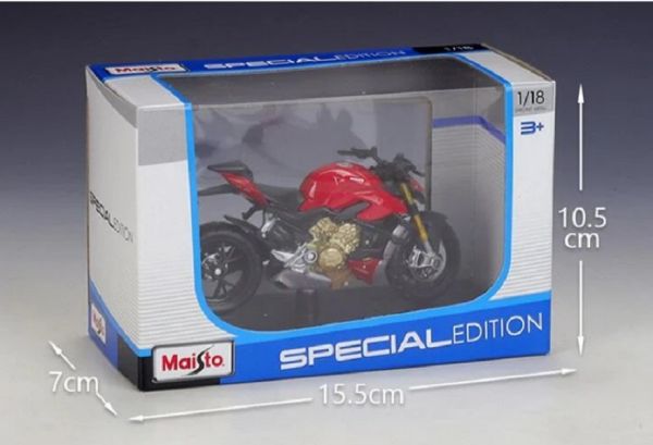 1:18 1/18 杜卡迪 Super Naked V4 S 美馳圖 Maisto 摩托車 重機 機車 