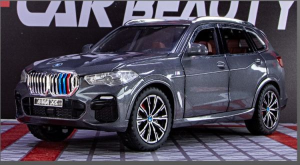 阿莎力 1/24 BMW X5 1:24 合金車 G05 模型車 