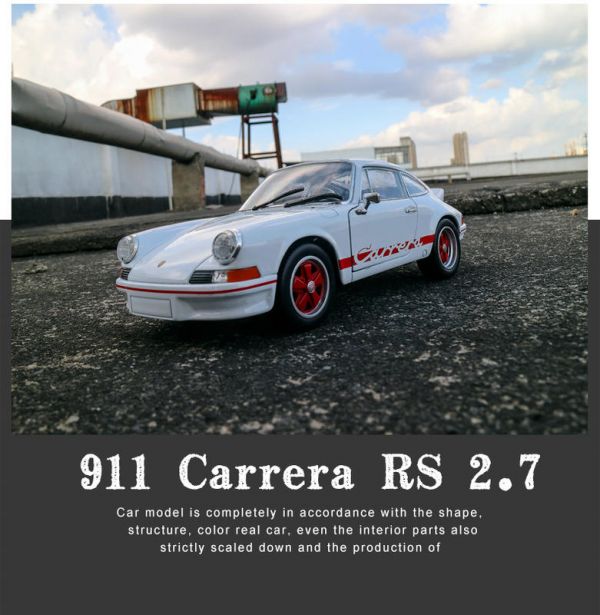 保時捷 1973 911 GT GT3  1/24 合金車 