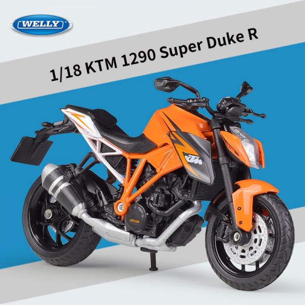 1/18 威利 KTM1290 Super Duke R 摩托車 重機 模型 