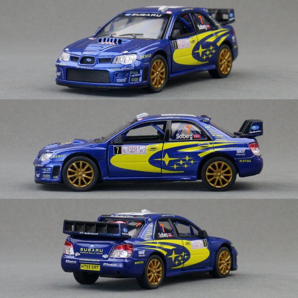 1/36 SUBARU 速霸陸 WRX 硬皮鯊 拉力版 WRC 1/36 