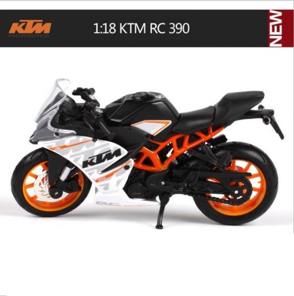 KTM RC390 1/18 尺寸 
