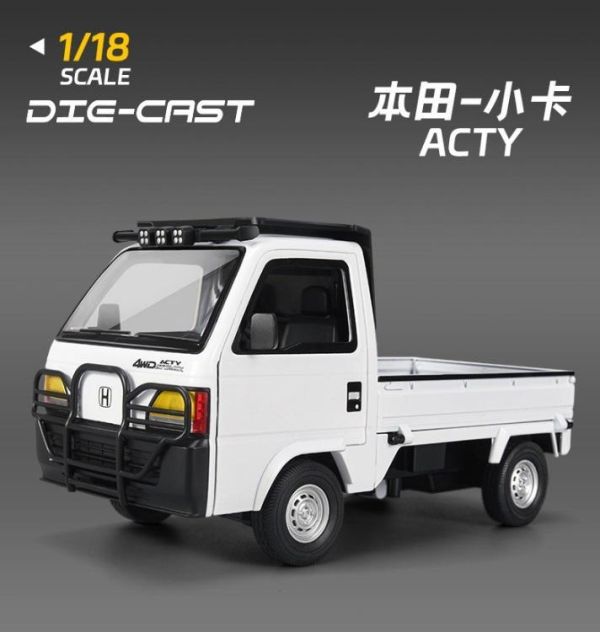 1:18 仿真 HONDA 小貨卡 小卡  合金車 1/18 