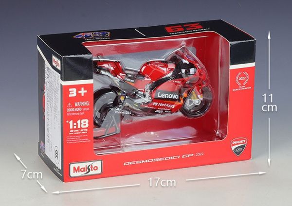 1/18 MOTO GP 2022 杜卡迪 聯想 重機 重型機車 美馳圖 1:18 