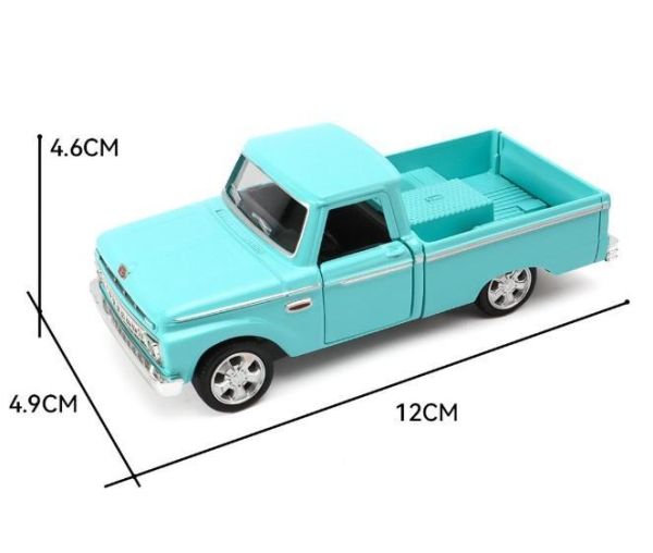 1:36 福特 復古 皮卡 貨卡車 F100 