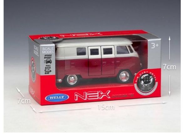 Welly 威利 1963 福斯 麵包車 T1 BUS 
