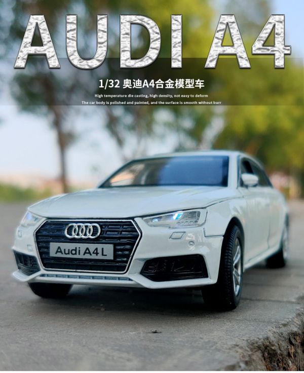 1:32 奧迪 A4L 1/32 合金車 